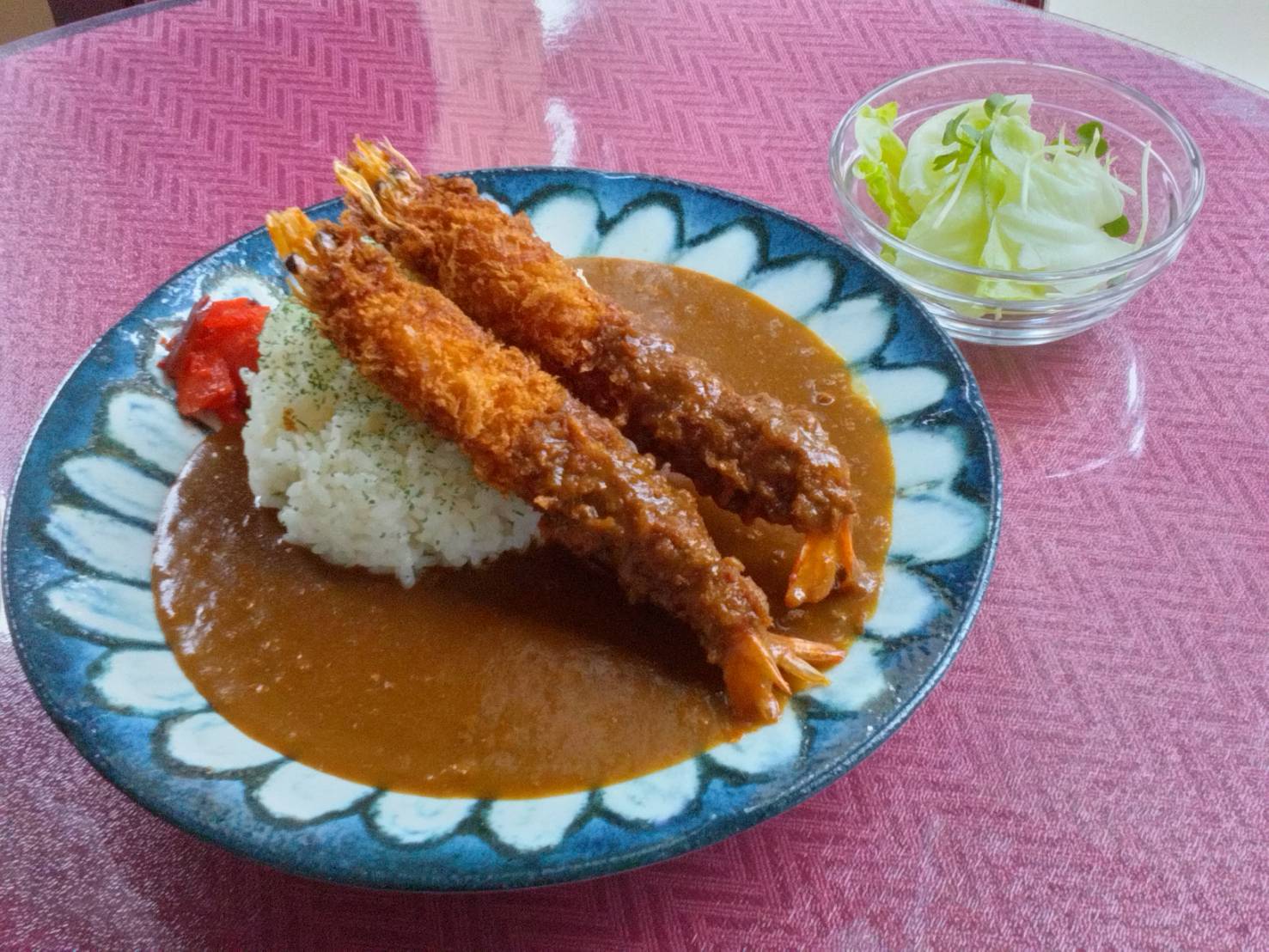 田尻歴史館(吉祥エビフライカレー)